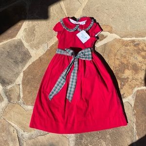 NWT Girls Bailey Boys Holly plaid dress